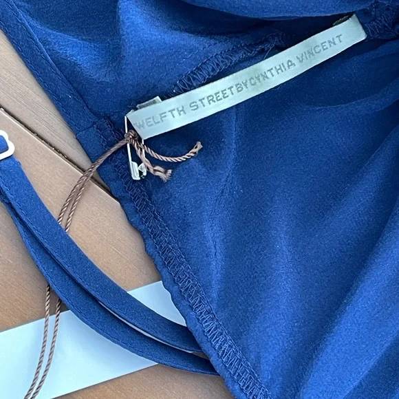 TWELFTH STREET BY CYNTHIA VINCENT CAMI TANK DRESS in Blue - Picture 5 of 6